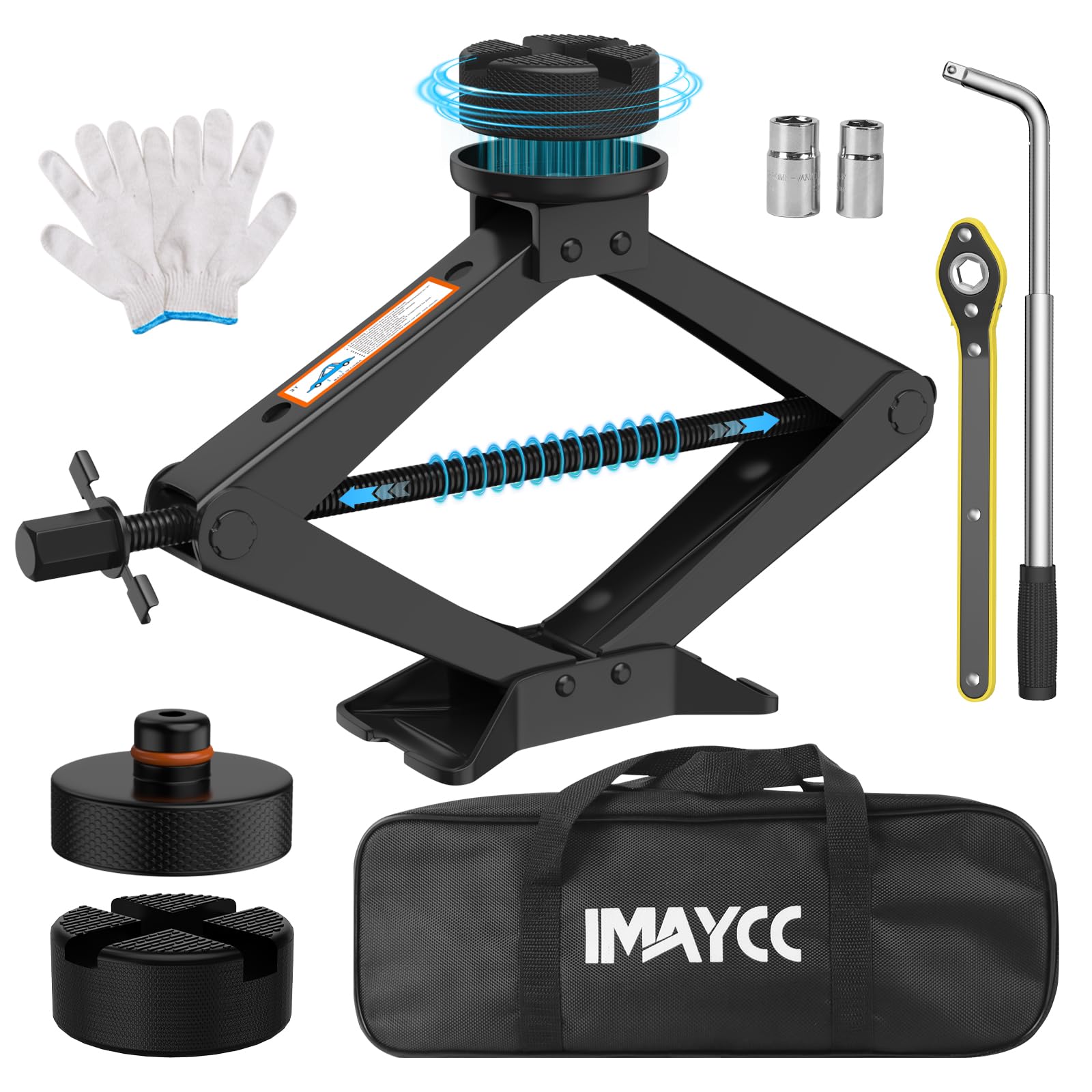 Imaycc Aggiornamento Cric Universale 3T per Auto