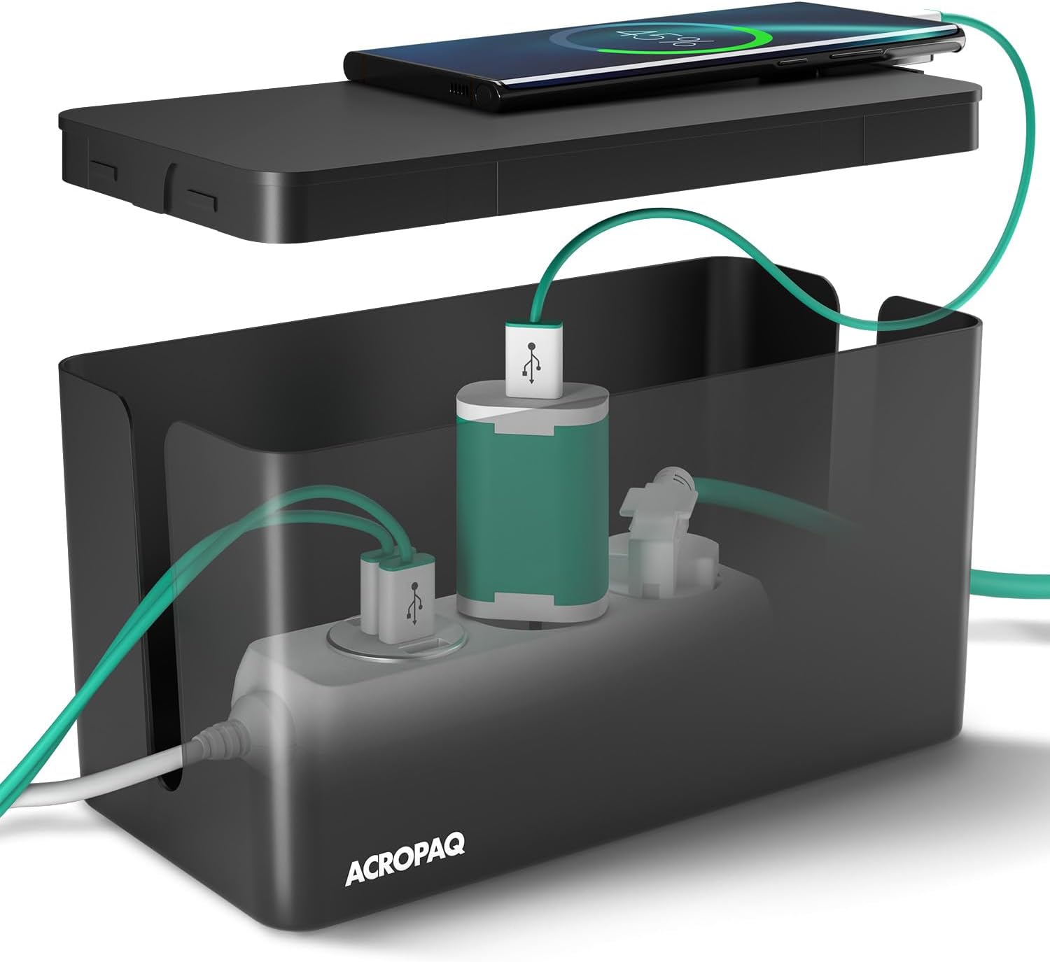 Acropaq Scatola per Cavi Grande Nera - immagine 1