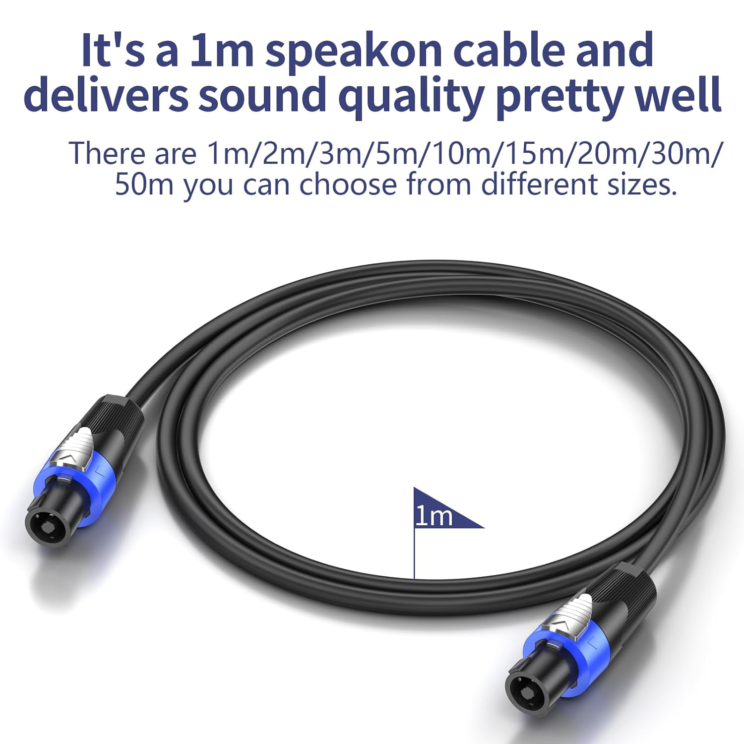 GCTBL Cavo Speakon a Speakon 60M 15 Guage - immagine 4