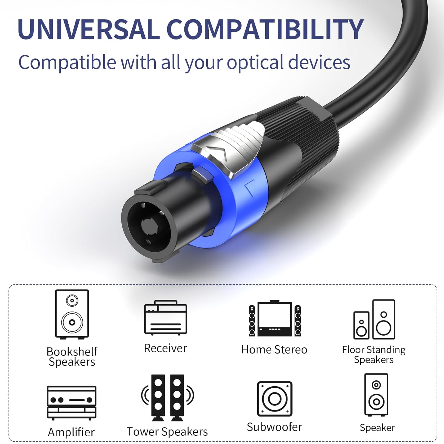 GCTBL Cavo Speakon a Speakon 60M 15 Guage - immagine 5