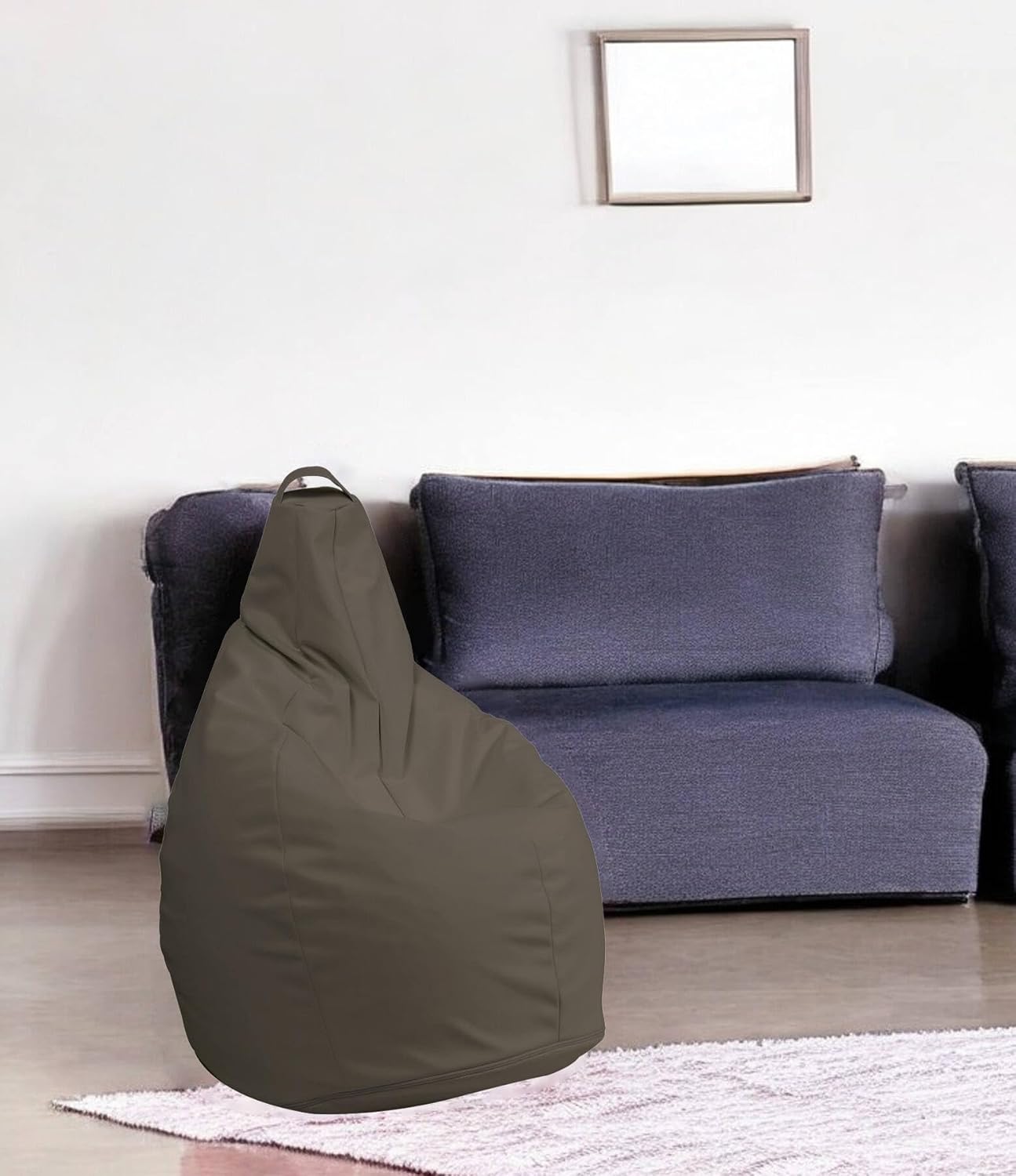 Talamo Italia - Pouf Abdog Poltrona Multiuso, Beige