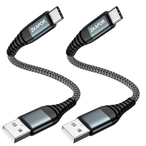 ZKAPOR Cavo USB Type-C Corto 50CM (2 Pezzi)