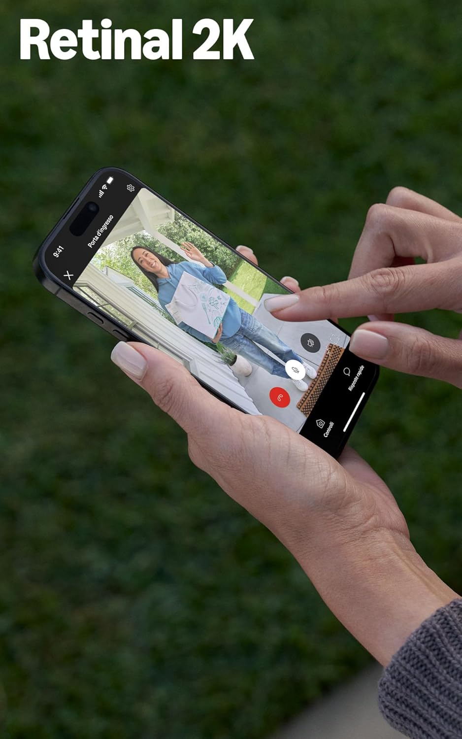 Videocitofono Plus Cablato Ring - Retinal 2K - immagine 3