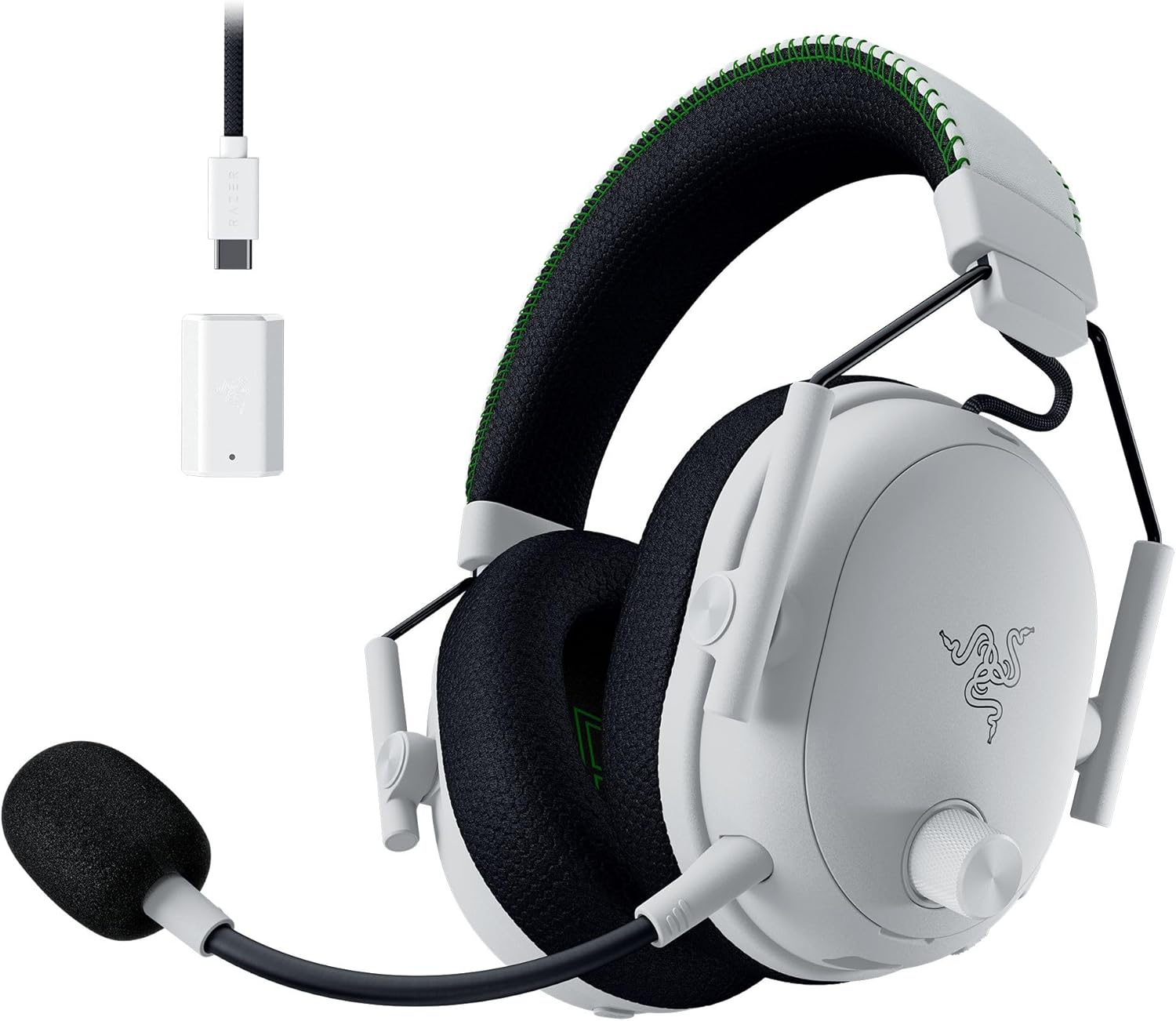 Razer BlackShark V3 Pro XBOX S|X - Cuffie Wireless ANC, Bianco - immagine 1
