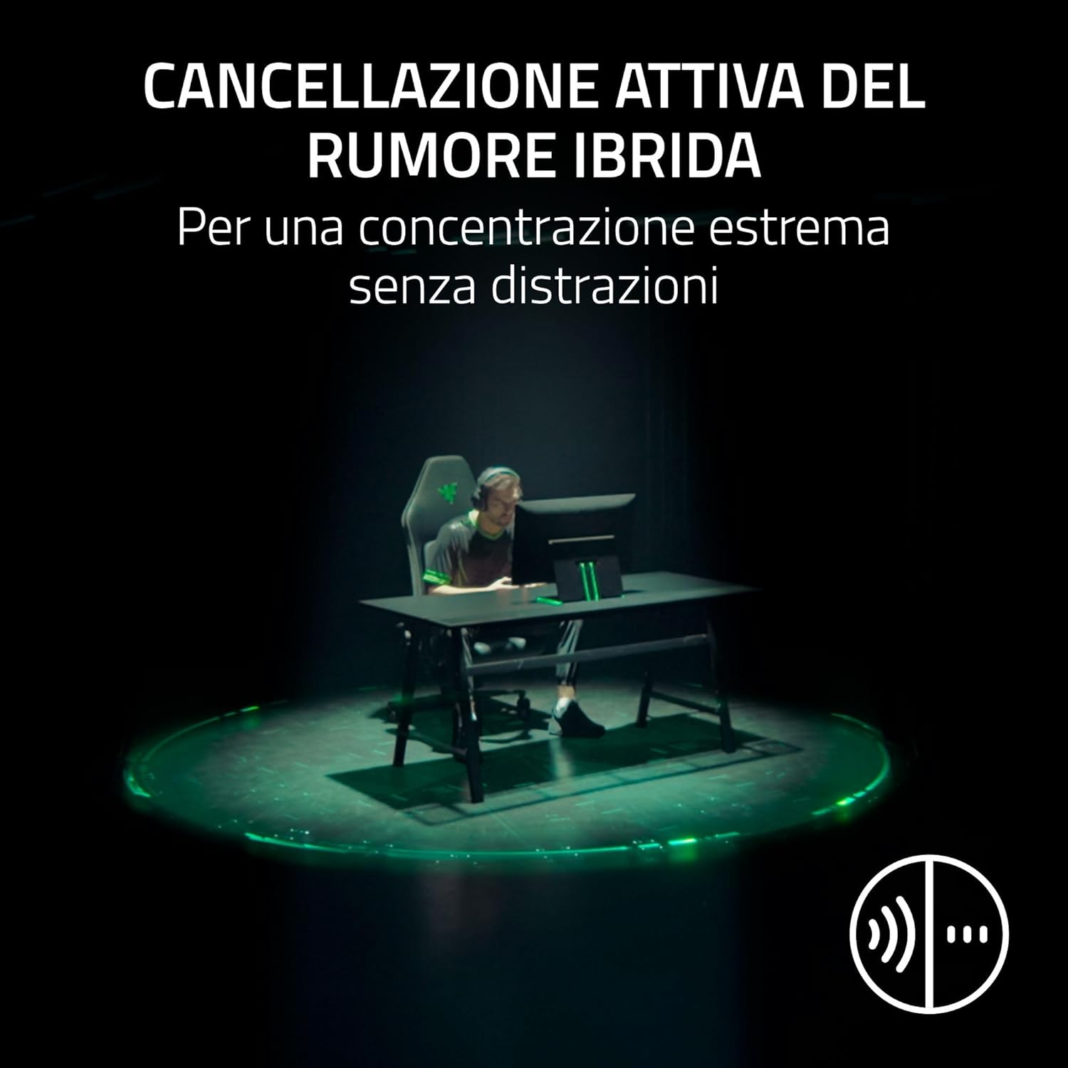 Razer BlackShark V3 Pro XBOX S|X - Cuffie Wireless ANC, Bianco - immagine 5