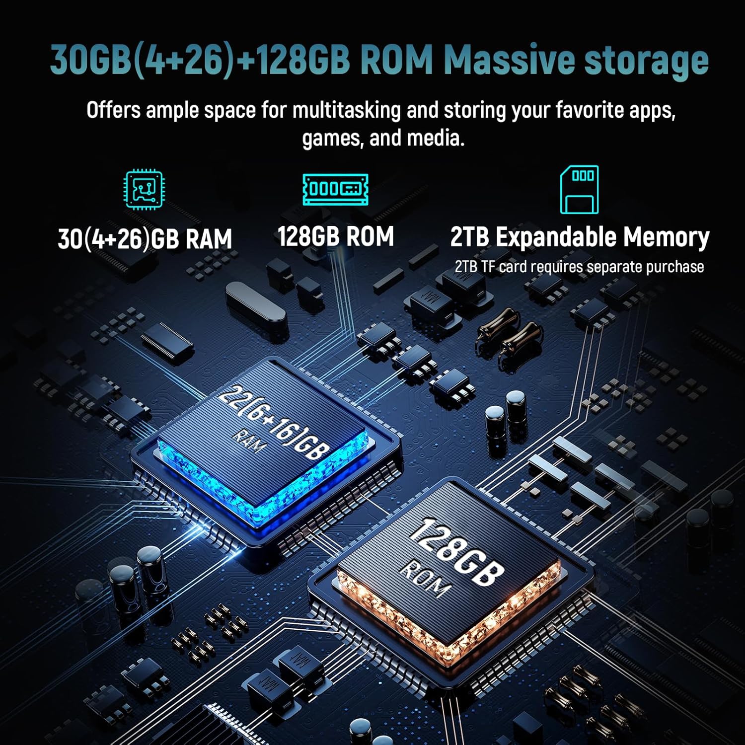 Whitedeer Tablet Android 15 10" Octa Core - immagine 4