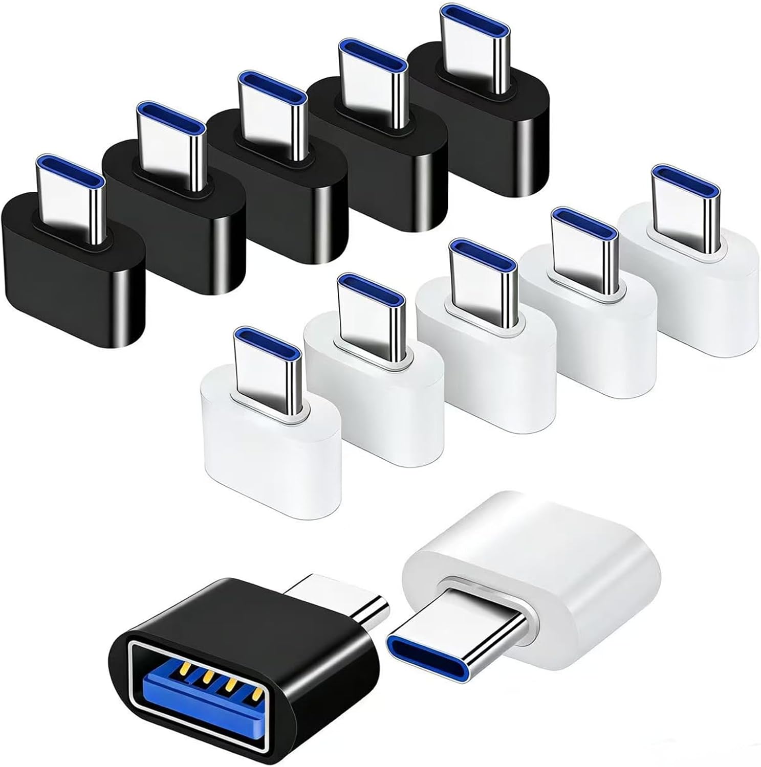 Adattatore USB C (12 pezzi) - USB C su USB - immagine 1