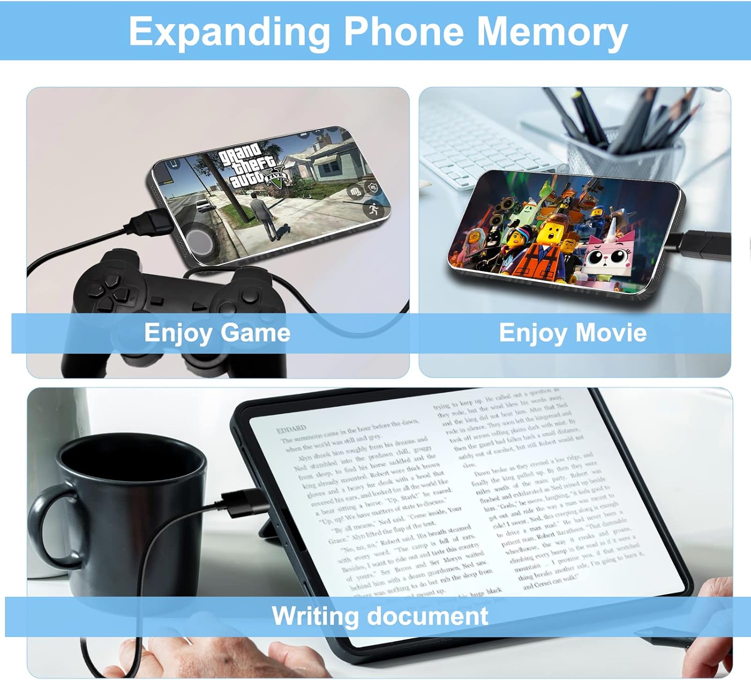 Adattatore USB C (12 pezzi) - USB C su USB - immagine 5