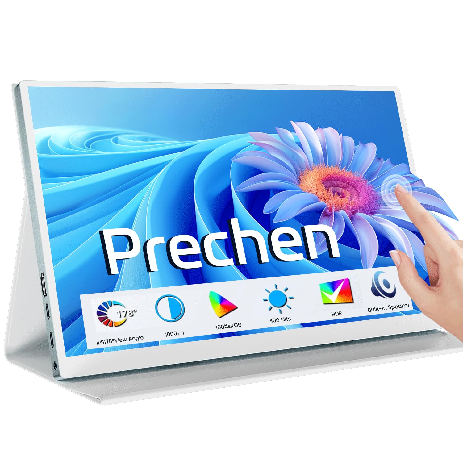Prechen Monitor Portatile Touchscreen 15.6