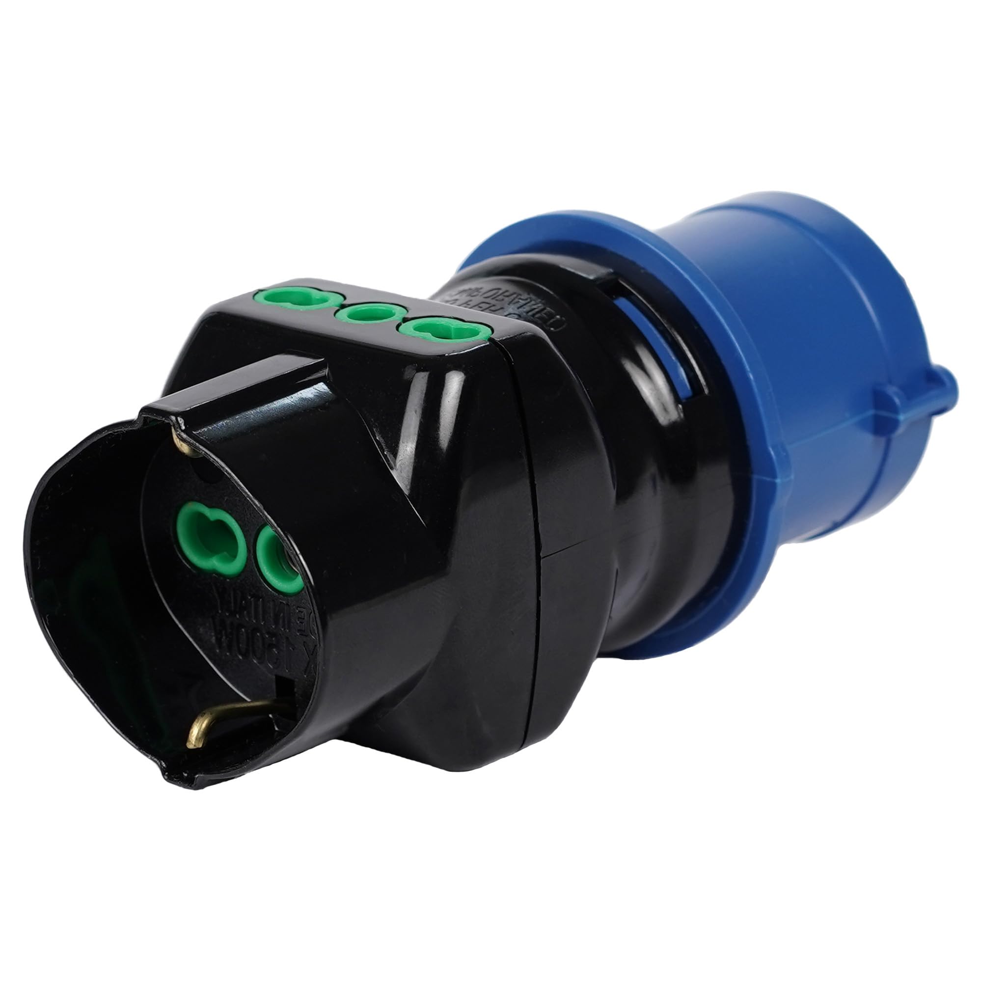 Fanton Adattatore CEE 16A con Presa Bipasso-Schuko