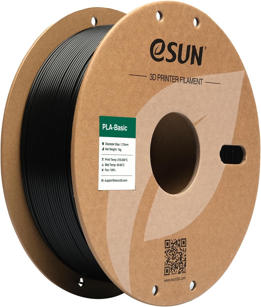 Esun Filamento PLA 1,75 mm per Stampanti 3D, 1 kg, Nero - immagine 8