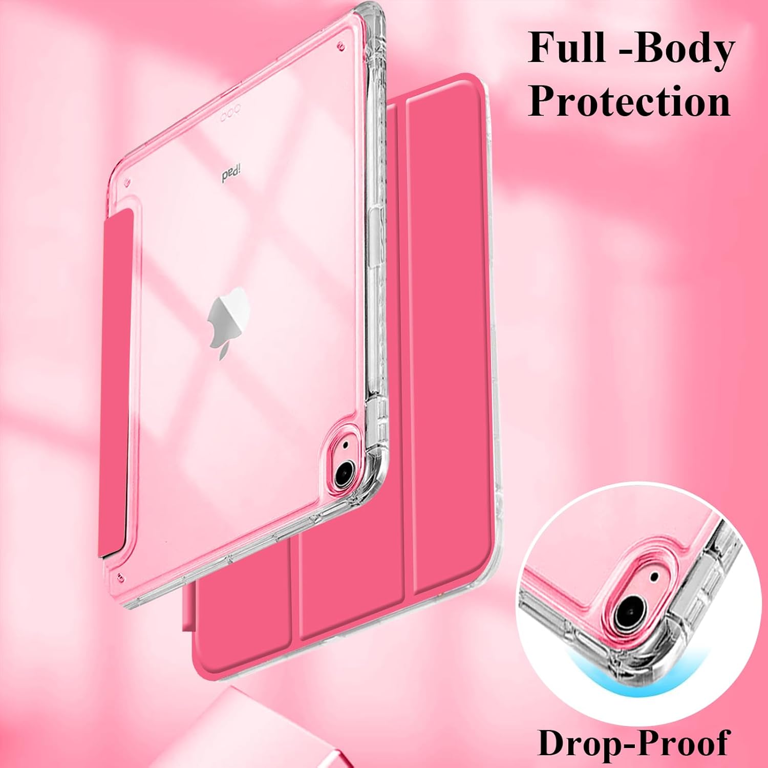 Custodia per iPad 11"/10.9" (2025/2022), Anguria Rossa - immagine 4