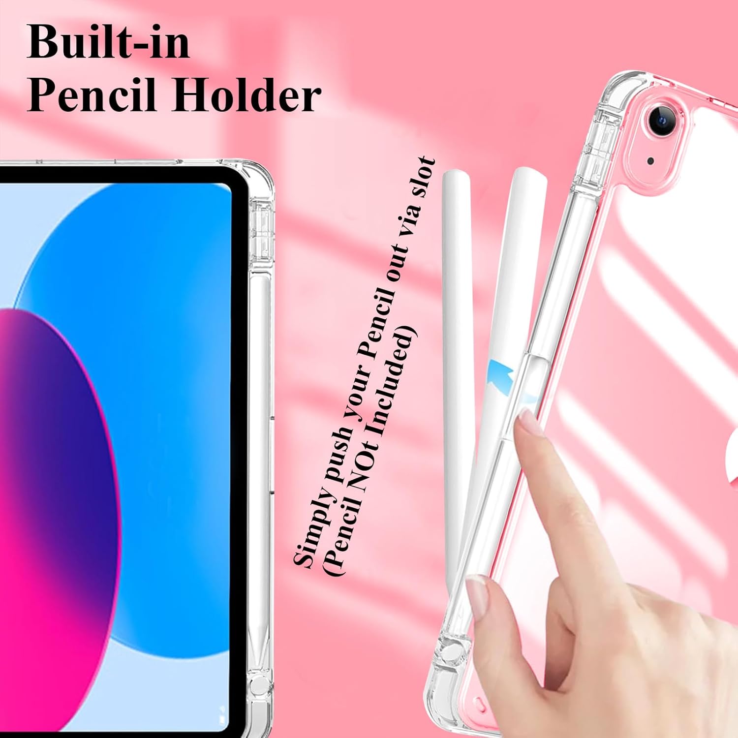 Custodia per iPad 11"/10.9" (2025/2022), Anguria Rossa - immagine 5