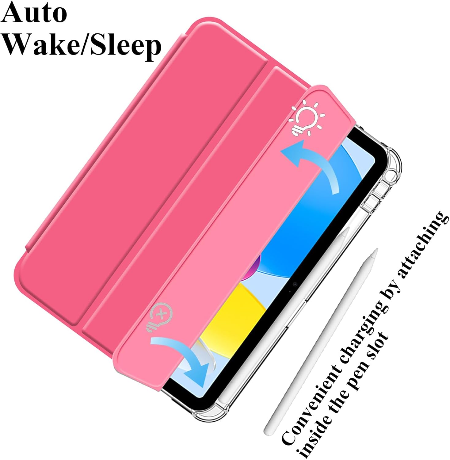 Custodia per iPad 11"/10.9" (2025/2022), Anguria Rossa - immagine 8