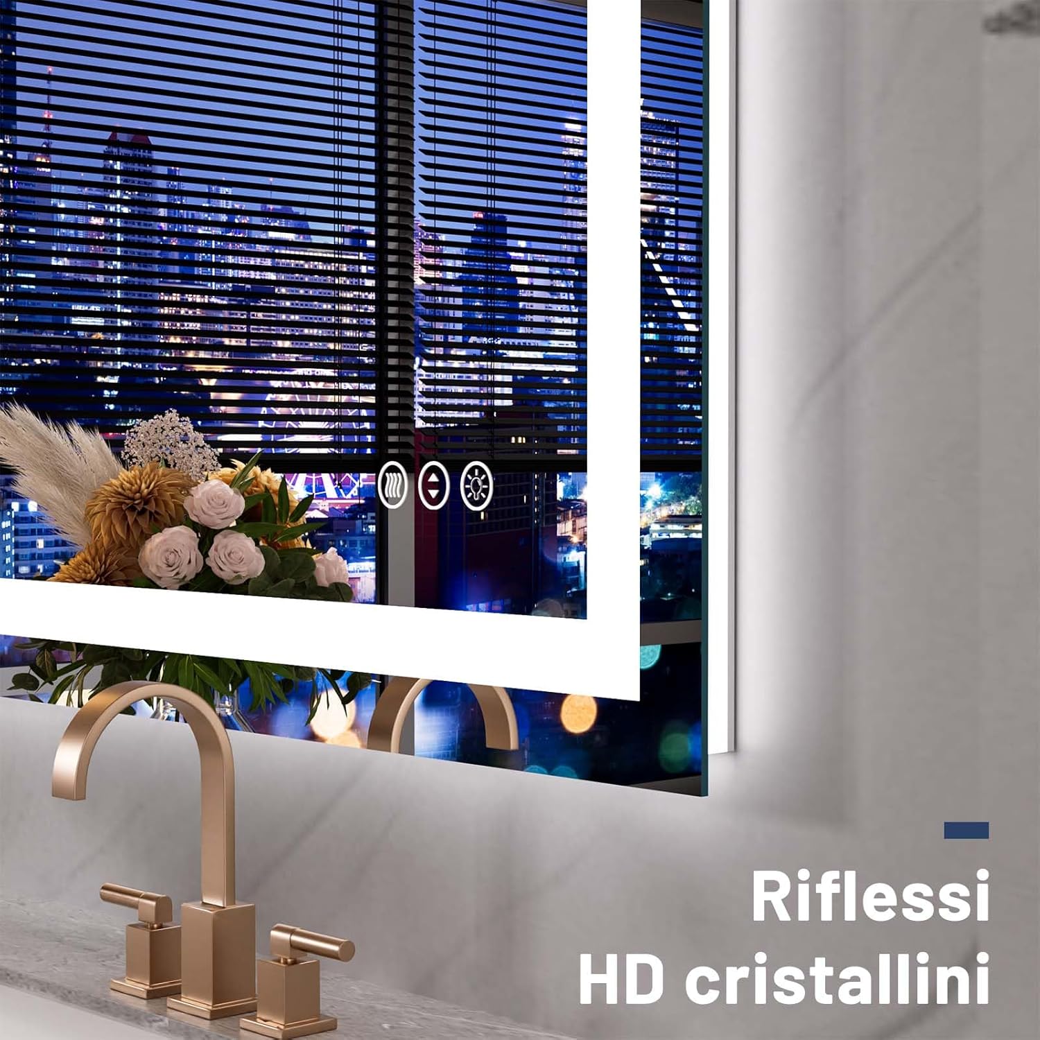 Weer Specchio da Bagno LED 60x80 cm - immagine 7