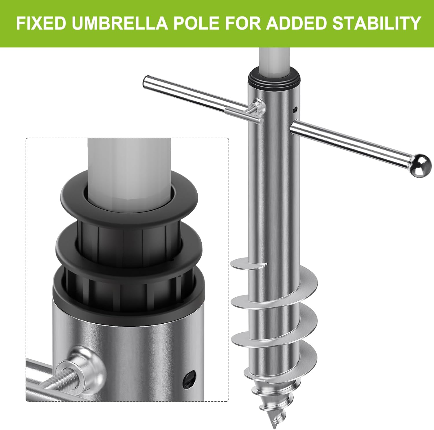 Dolibest Ancoraggio a terra per ombrellone - immagine 4