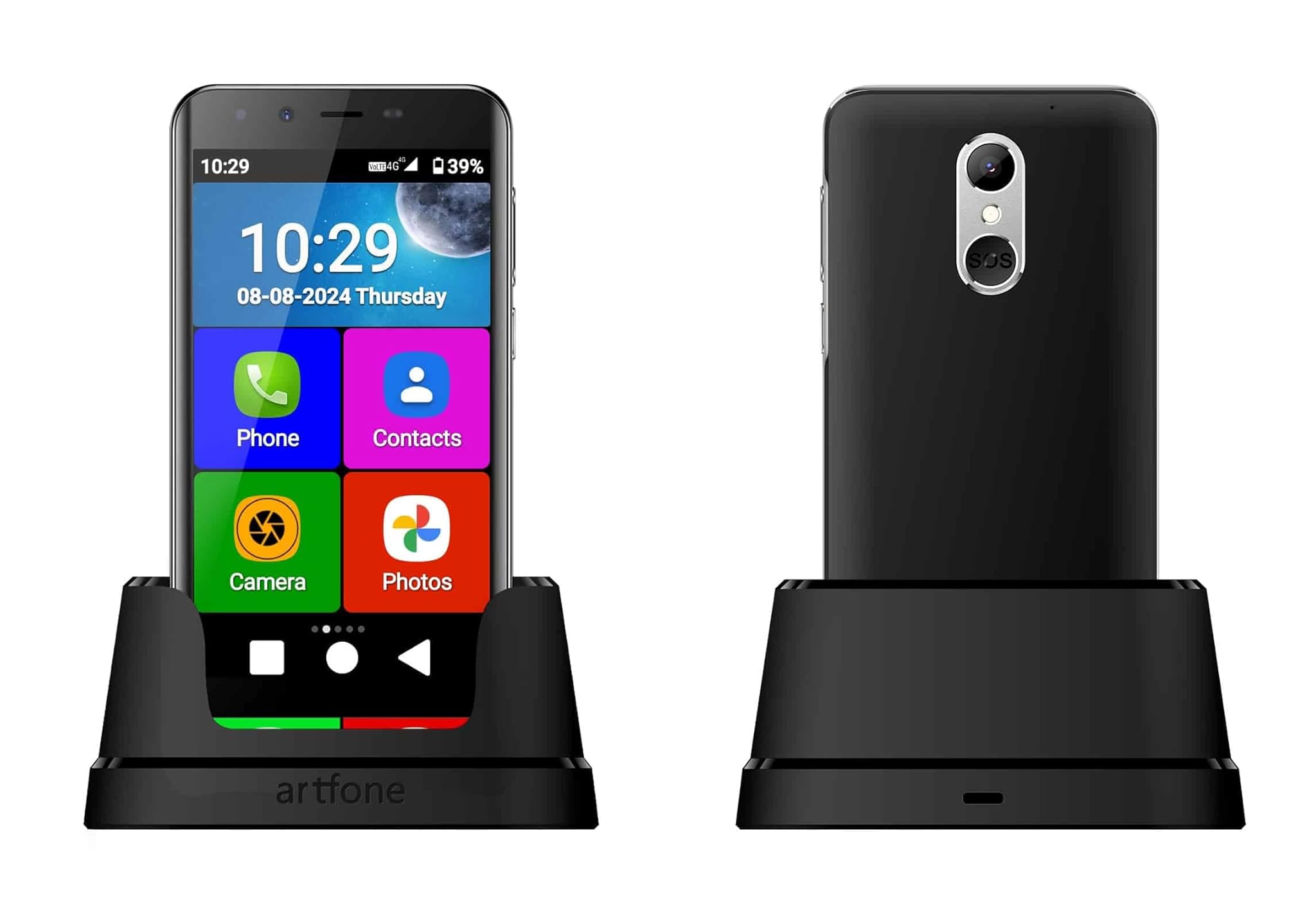 Artfone Smart_500 - Cellulare 4G per Anziani