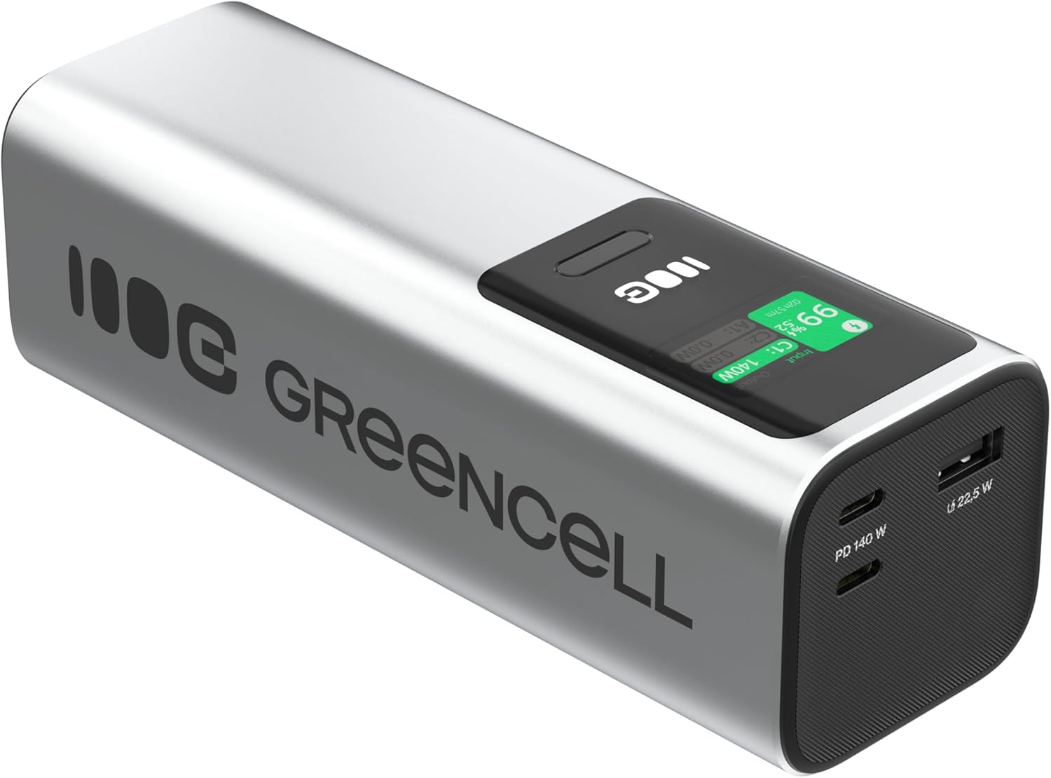 Greencell PowerPlay Ultra Powerbank 25200 mAh 140W - immagine 2