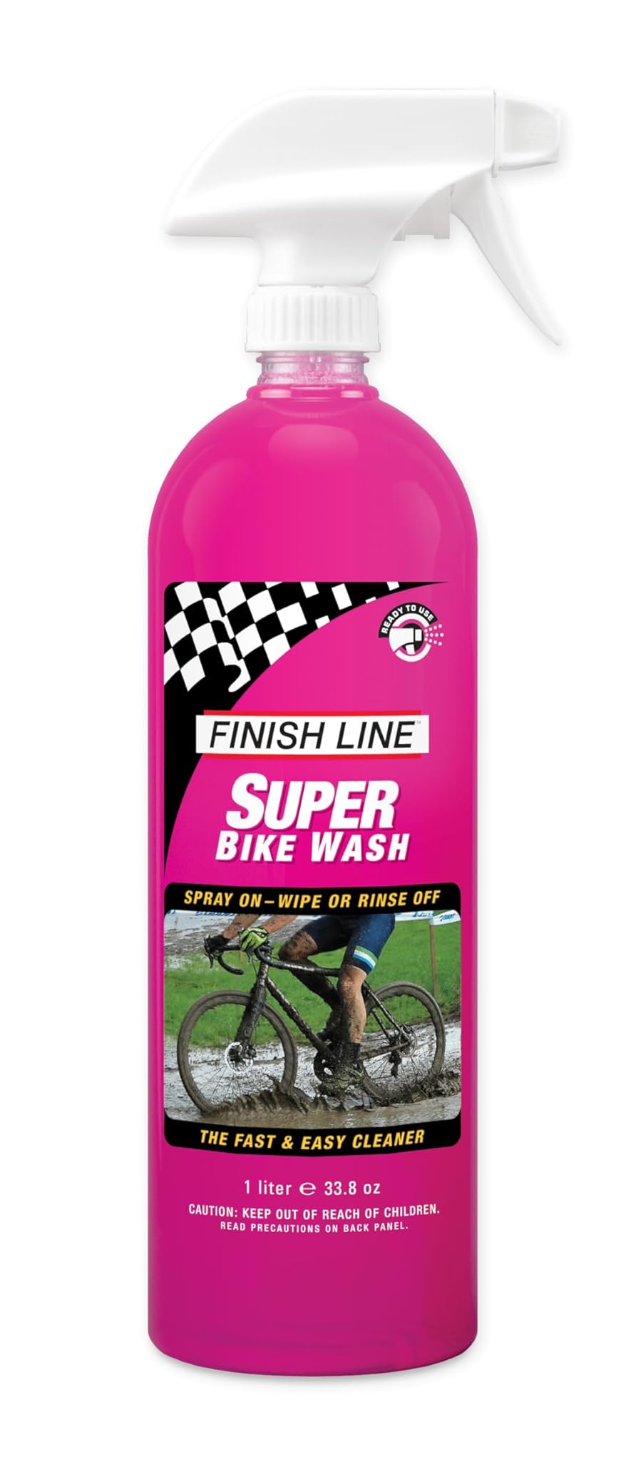 Finish Line Bike Wash Sgrassante, Multicolore, 1000 ml