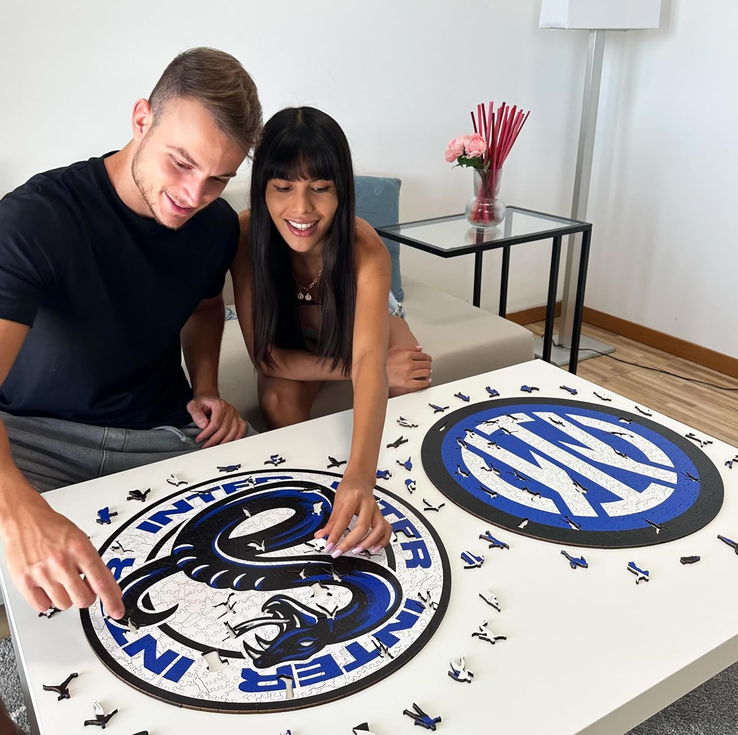 Iconic Puzzles - Puzzle in Legno Inter Snake 500 Pezzi - immagine 2