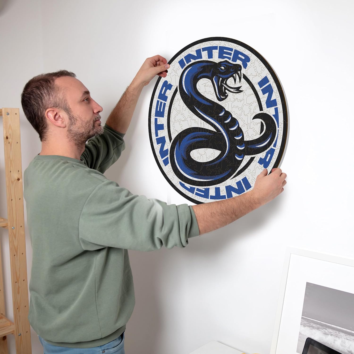 Iconic Puzzles - Puzzle in Legno Inter Snake 500 Pezzi - immagine 6