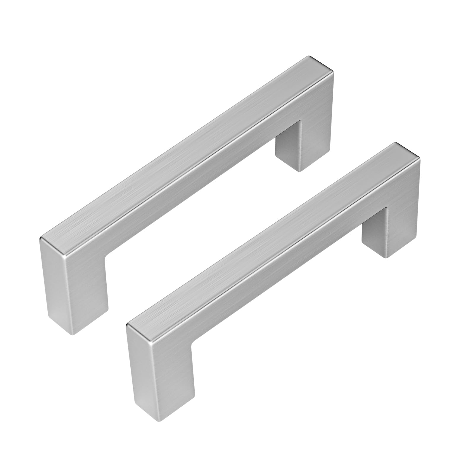 Goldenwarm 15 Maniglie Cucina 96mm, Argento