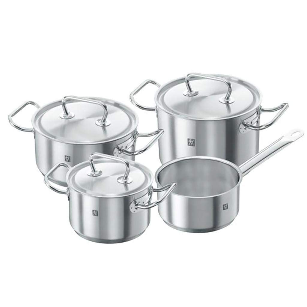 Zwilling Twin Classic Set di Pentole, 6 Litri, Acciaio Inossidabile, Silver