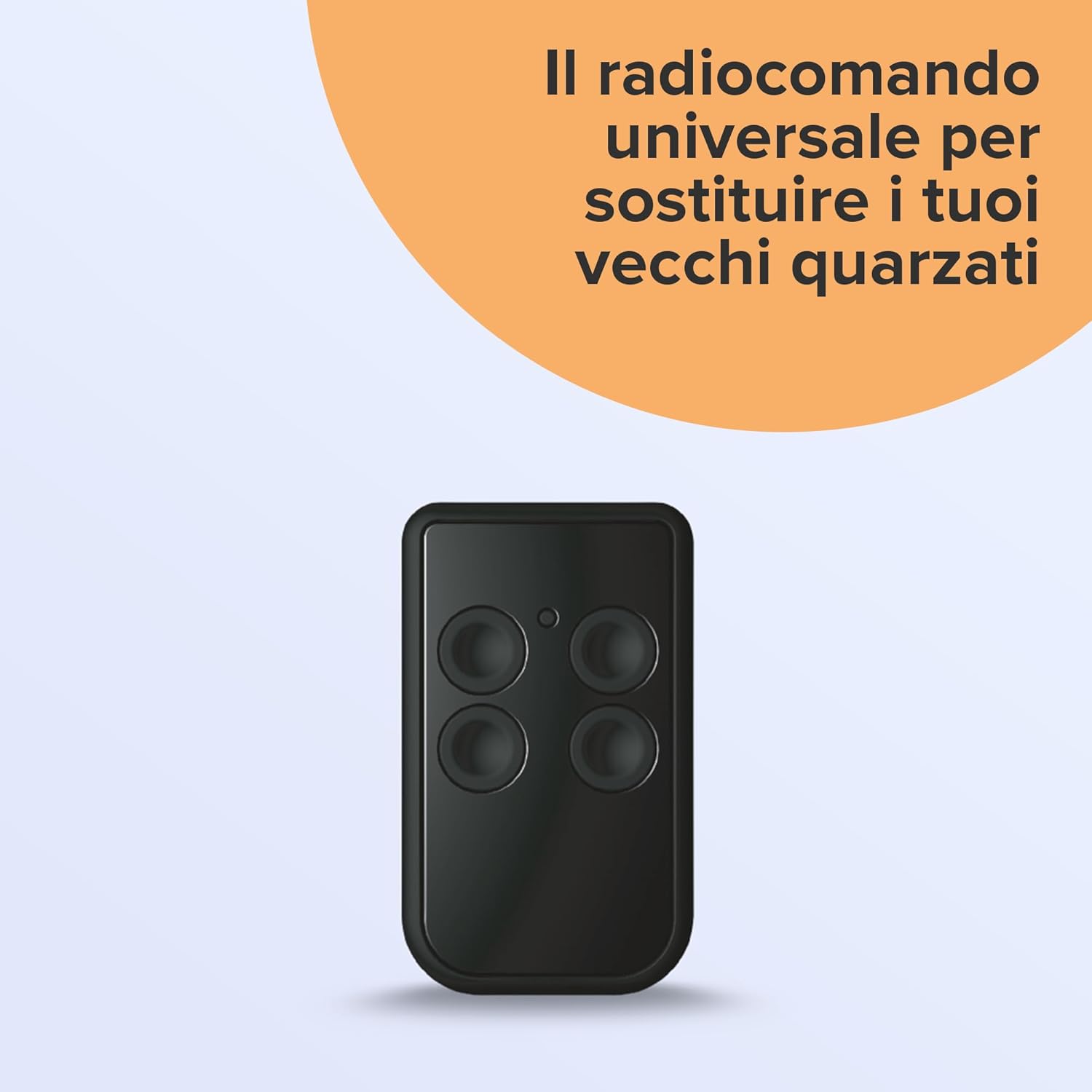 1control QZERO - Radiocomandi Universali Quarzati 4 Tasti - immagine 2