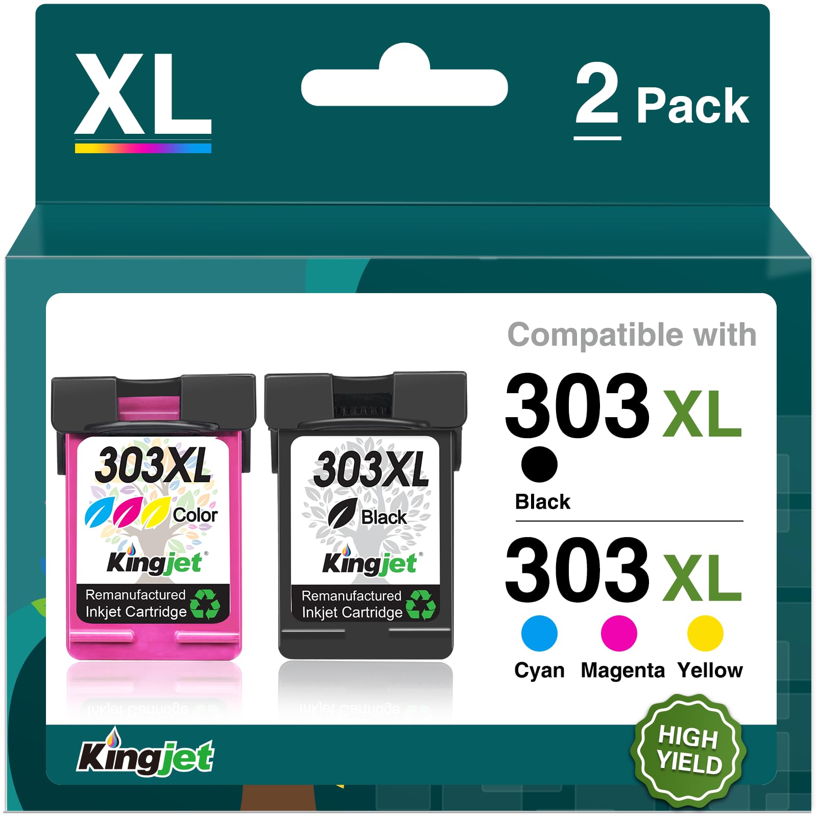 Kingjet 303 XL Multipack Cartucce di Ricambio