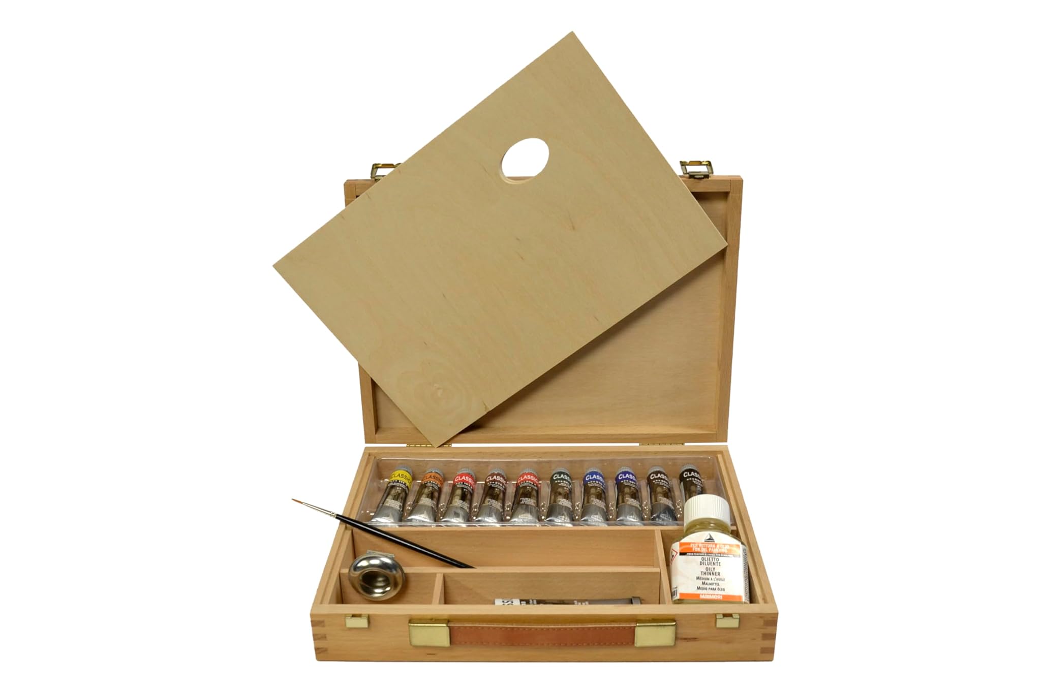 Maimeri Cassetta in Faggio Colori a Olio Classico