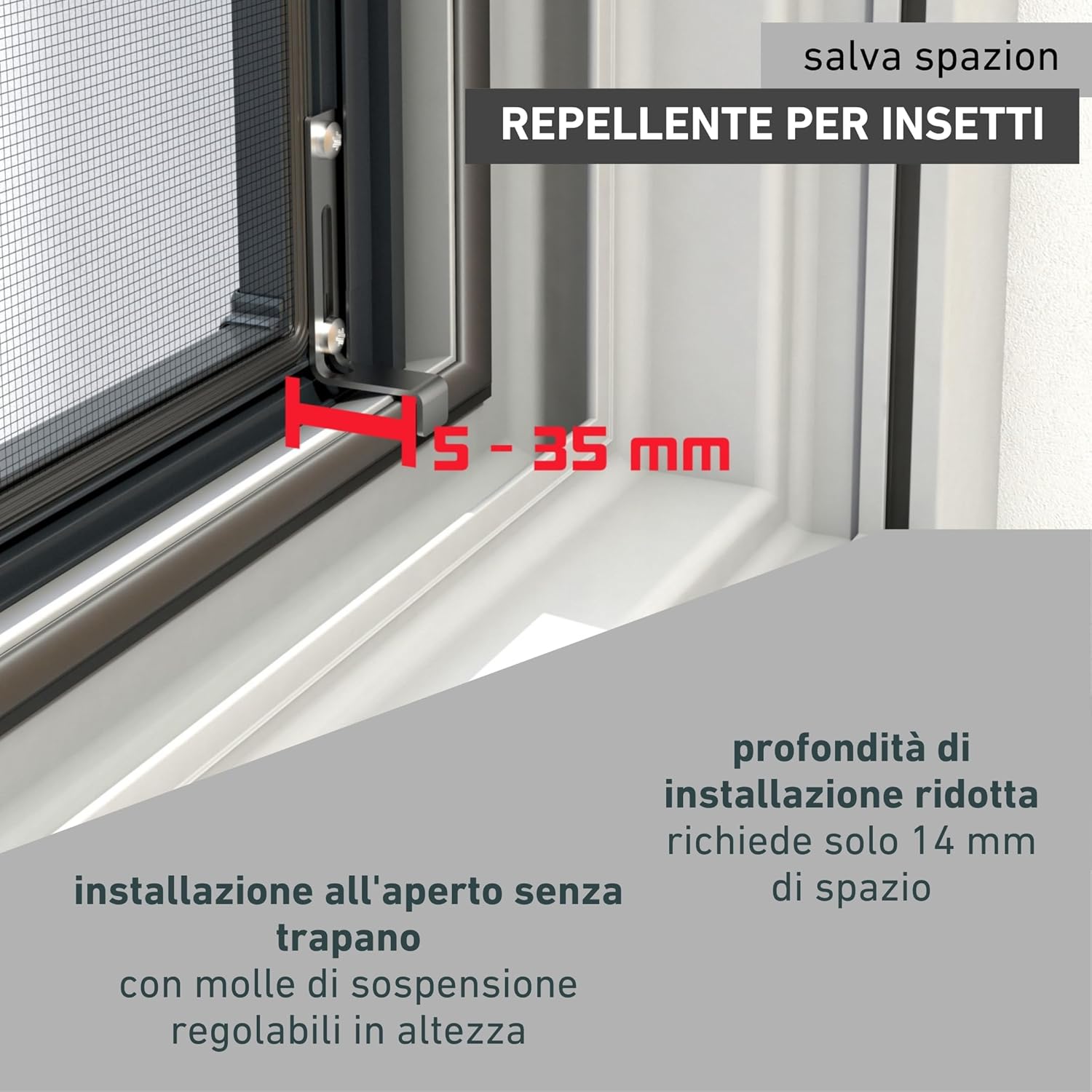 Windhager Tenditore Expert Cornice per Rameuse - immagine 7