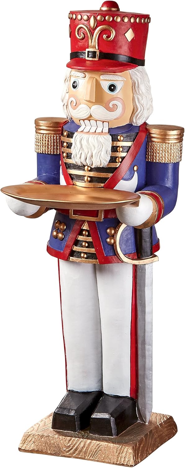 Design Toscano Decorazioni Natale - Schiaccianoci Toy Soldier