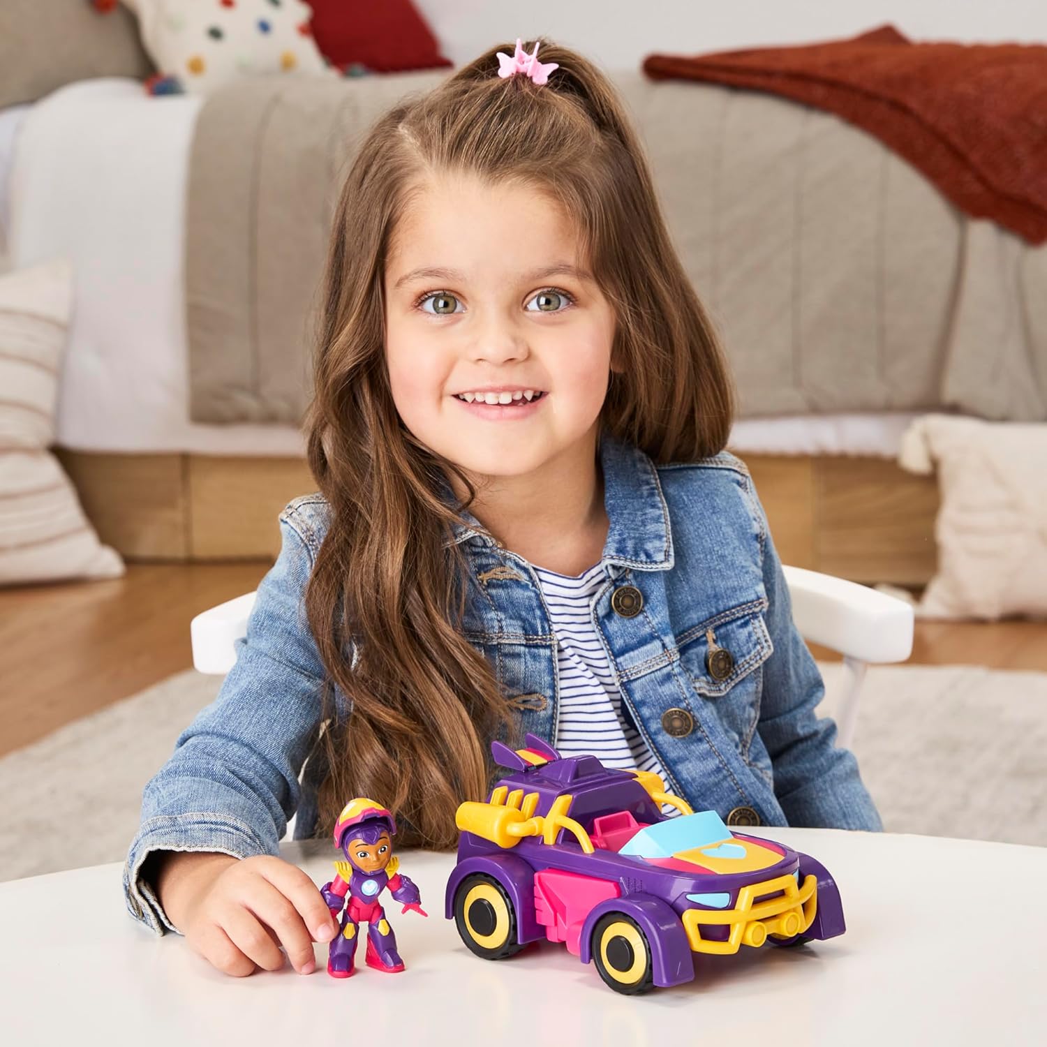 Hasbro Marvel Ironheart 2 in 1 con Armatura Mech - immagine 7