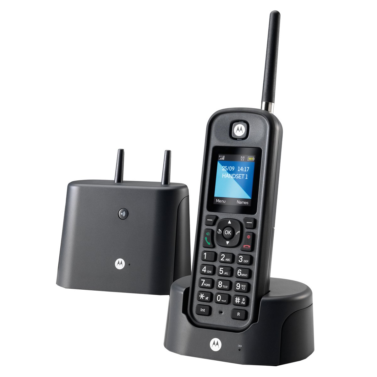 Motorola O201 - Telefono Fisso DECT 1.8" a Colori
