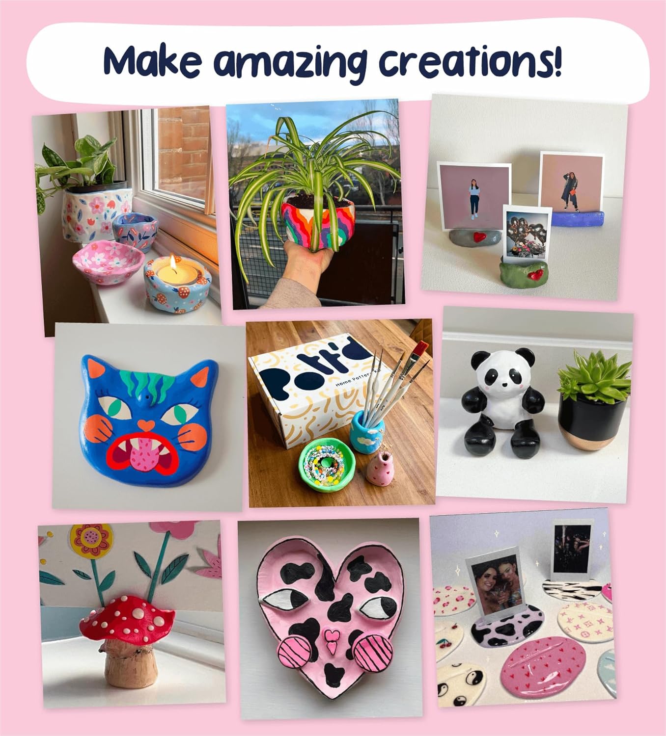 Pott'd Kit Argilla Senza Cottura per Principianti - immagine 2