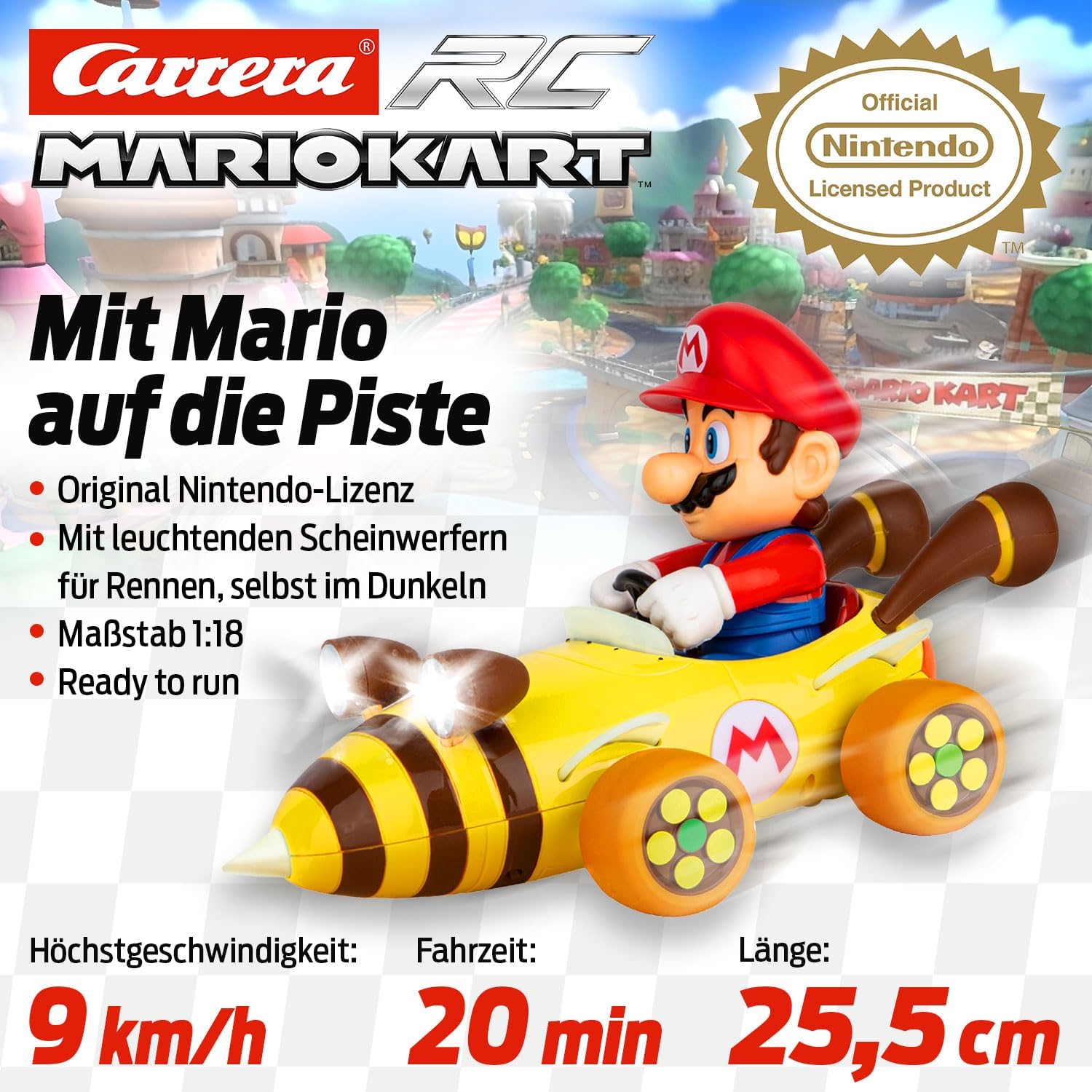 Carrera RC Mario Kart(TM) Bumble V, Mario (370181064) - immagine 2