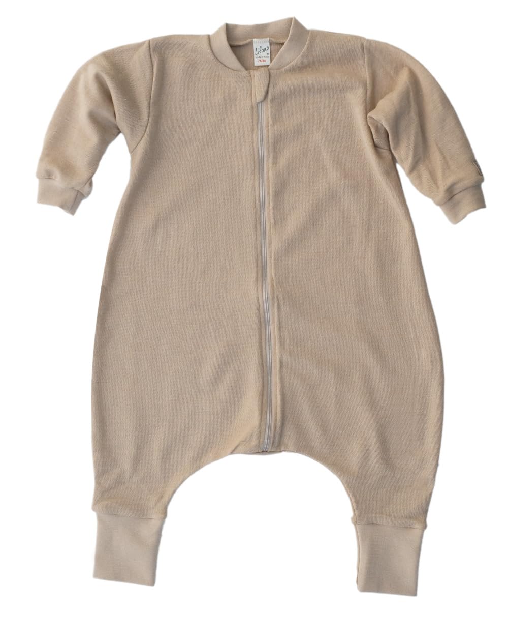 Lilano, Sacco nanna in lana merino con piede, 70% lana (kbT), 30% seta, 210 g/m²