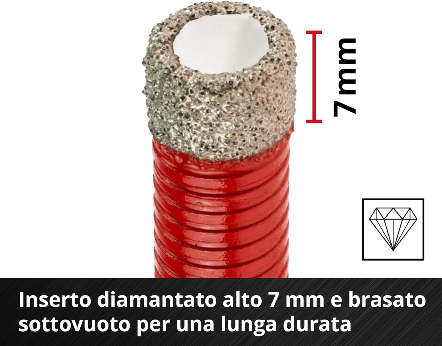 Einhell M-CASE Set 7 Punte per Piastrelle Diamantate - immagine 5