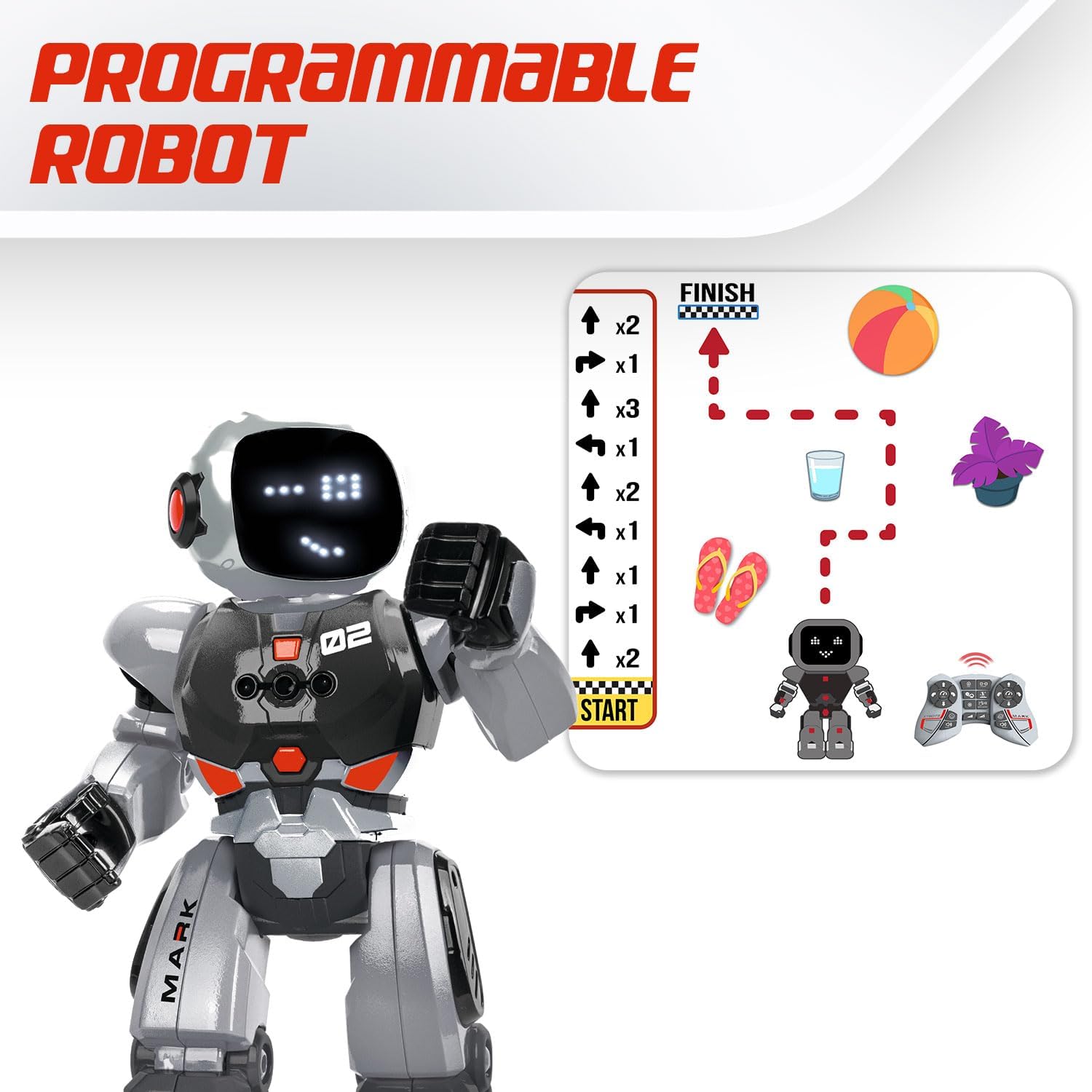 Xtrem Bots - Mark | Robot Giocattolo con App - immagine 2