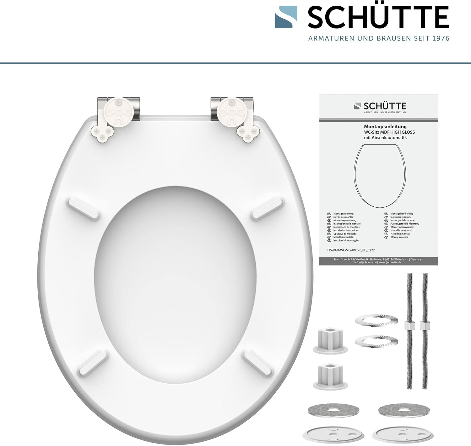 Schütte HG DIAMOND - Sedile WC Lucido - immagine 7