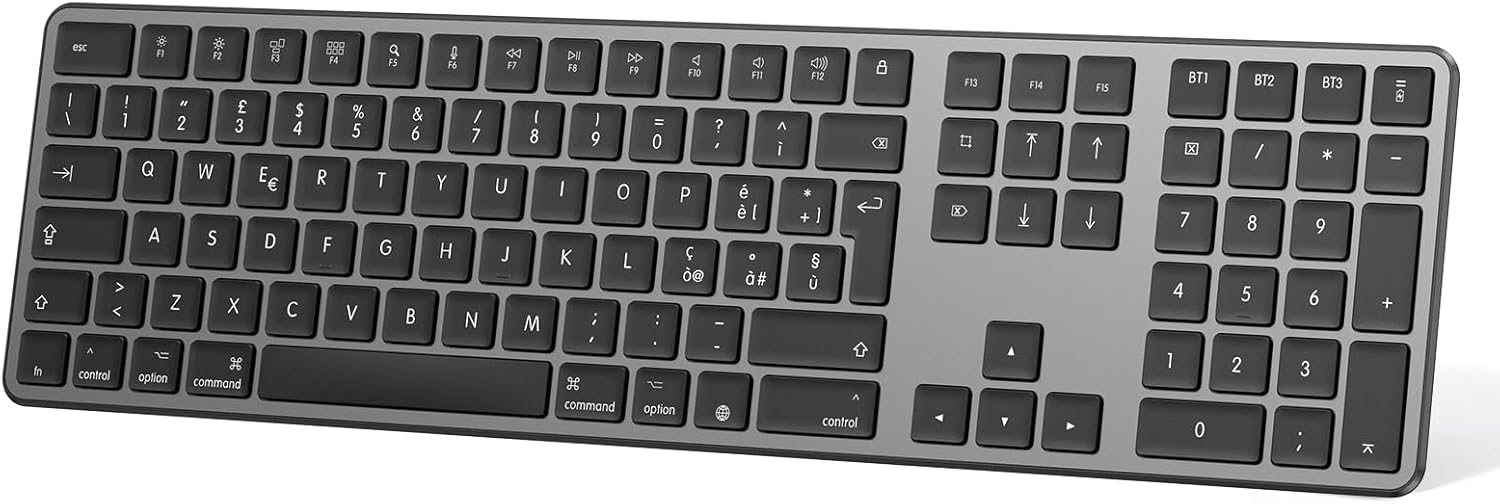 Omoton Tastiera Bluetooth per Mac, QWERTY Italiano - immagine 1