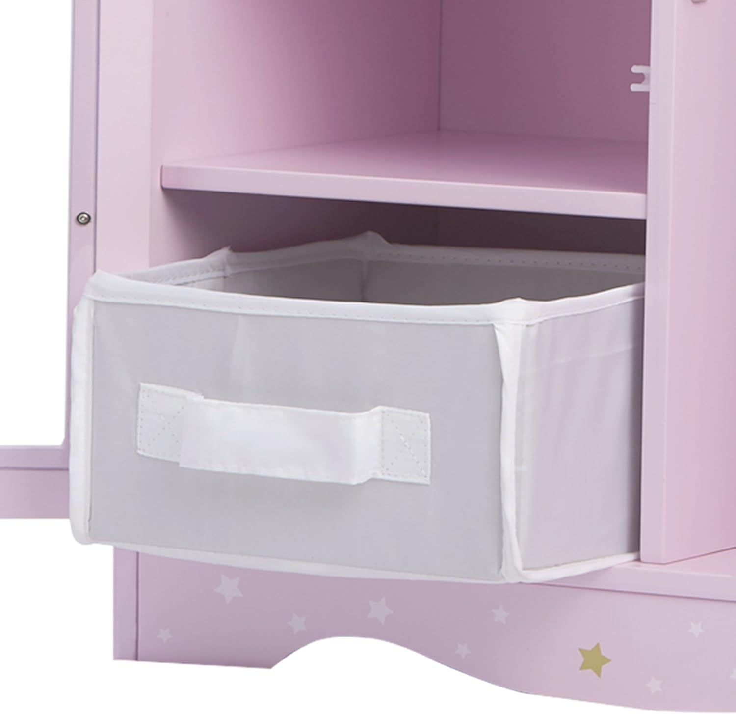 Guardaroba per Bambole Armadio Legno Mobili Giochi Olivia's World TD-0210AP - immagine 7