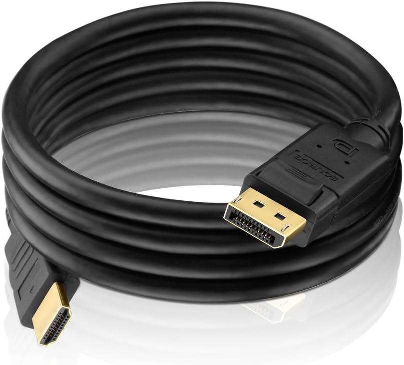 Purelink PI5100-125 Cavo DisplayPort a HDMI 12.5m, Nero - immagine 3