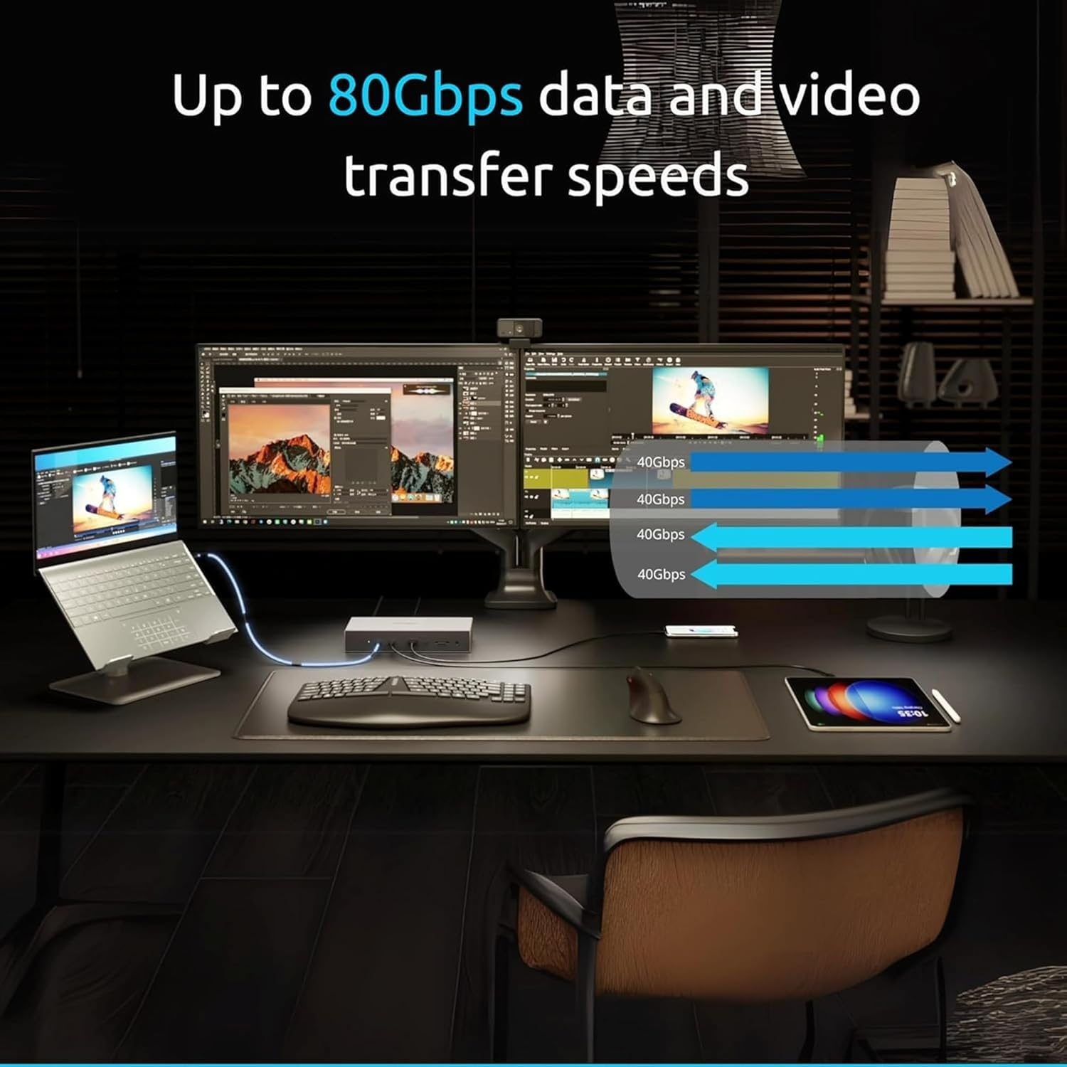 Kensington SD5000T5 EQ Thunderbolt 5 Docking Station - immagine 5