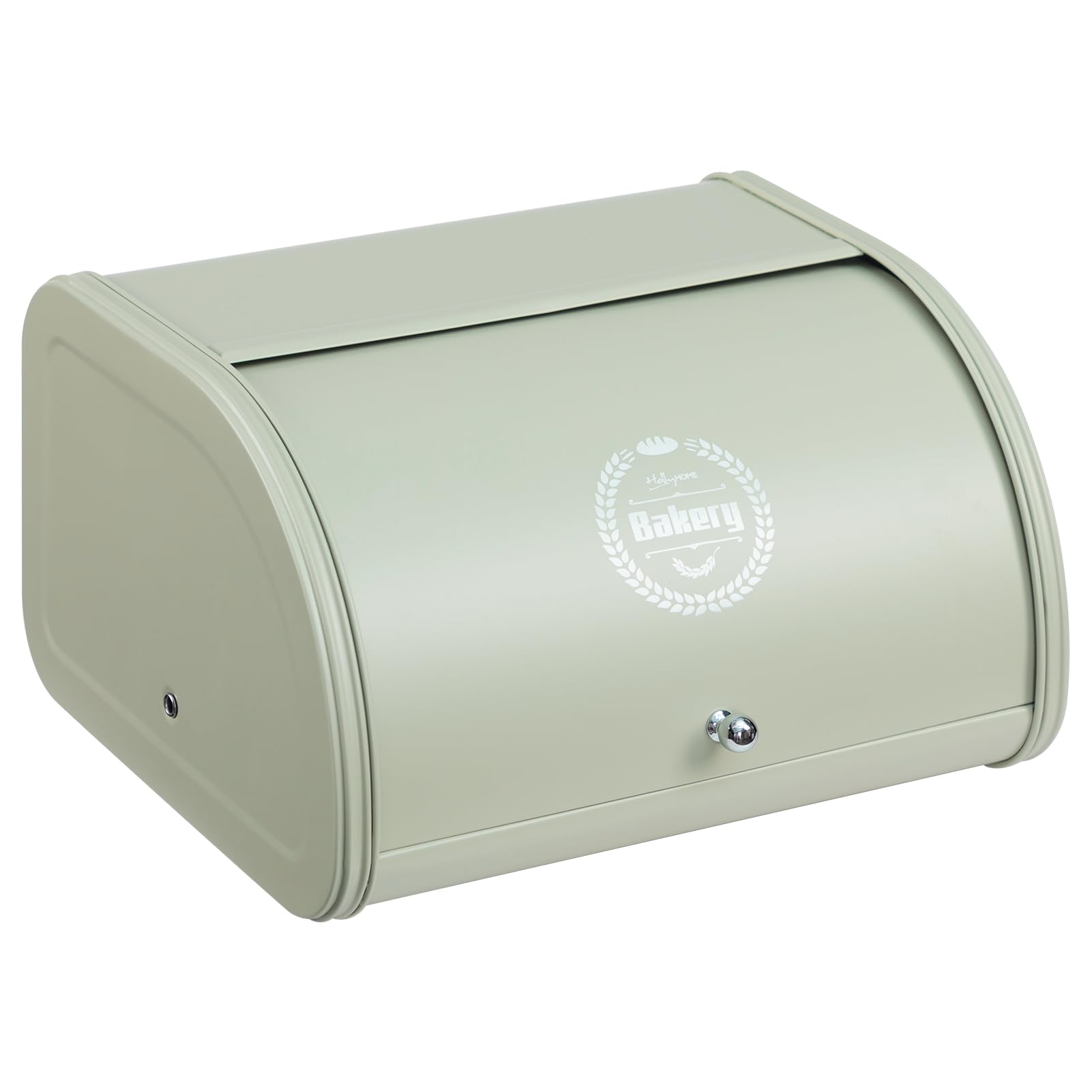 Hollyhome Portapane in Acciaio Inossidabile, Verde Salvia