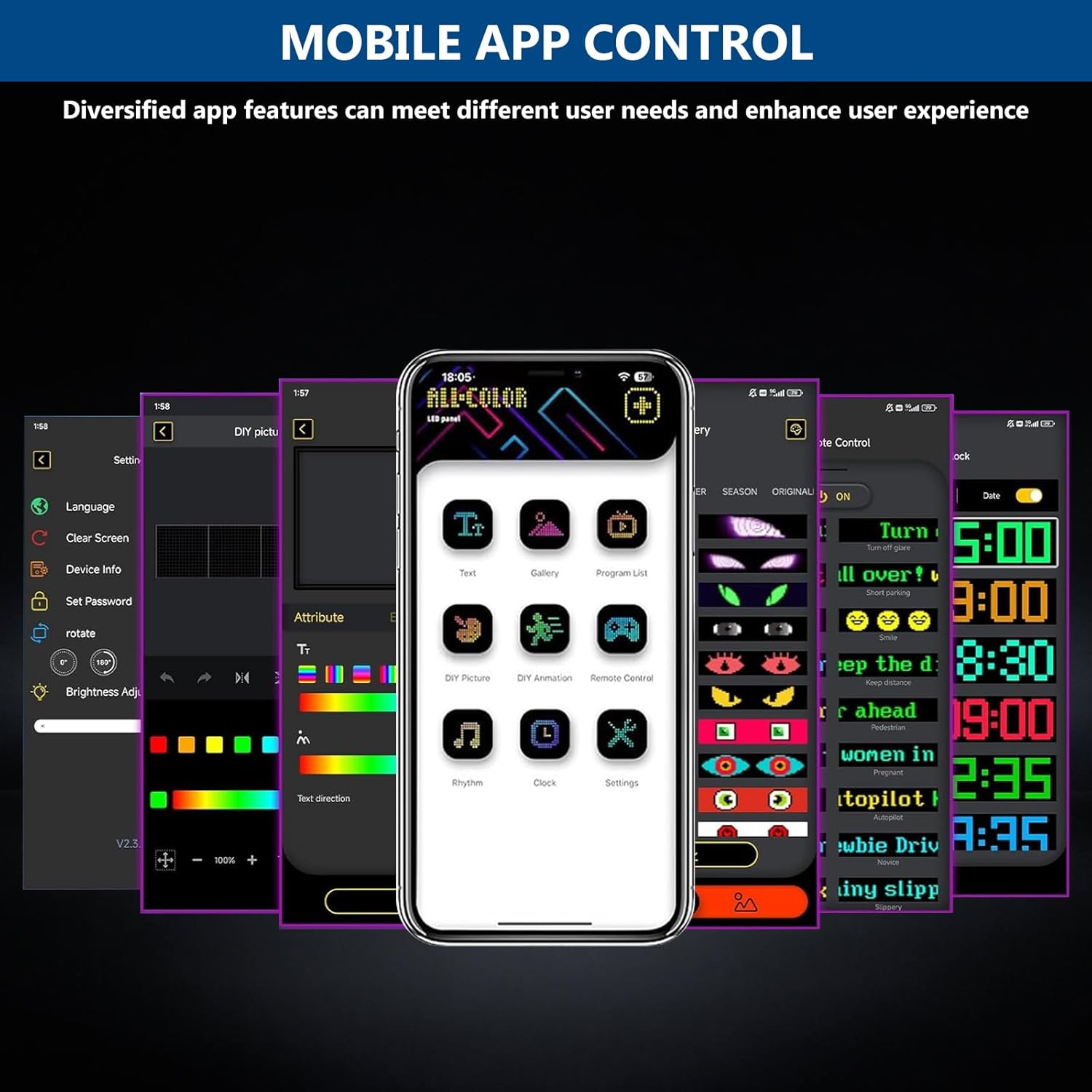 2 Occhi LED per Camion e Auto 374x92mm - immagine 2