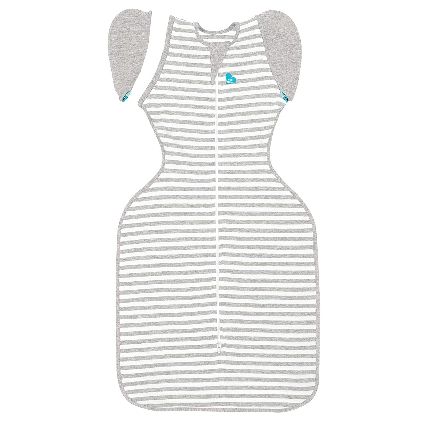 Love To Dream Sacco Transizione Swaddle Up 1.0 Tog, Grigio