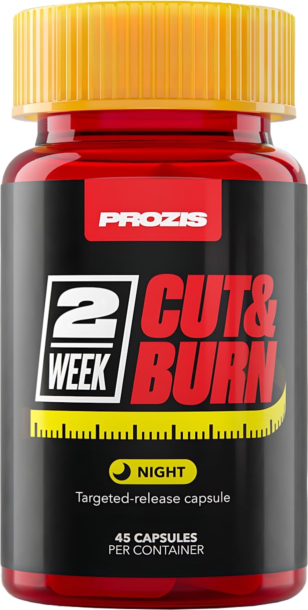 Prozis 2 Week Cut & Burn 45 Capsule - day/night - formula giorno e ...