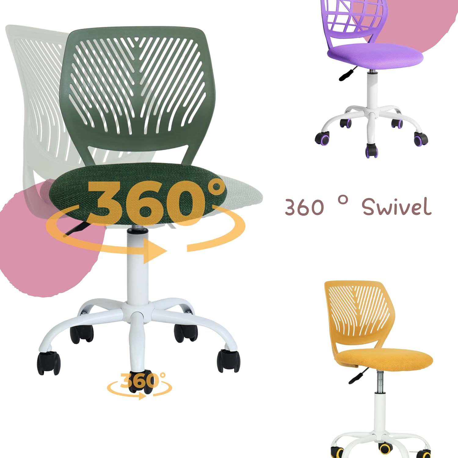 Furniturer Sedia da Gioco per Bambini, Blu M - immagine 9