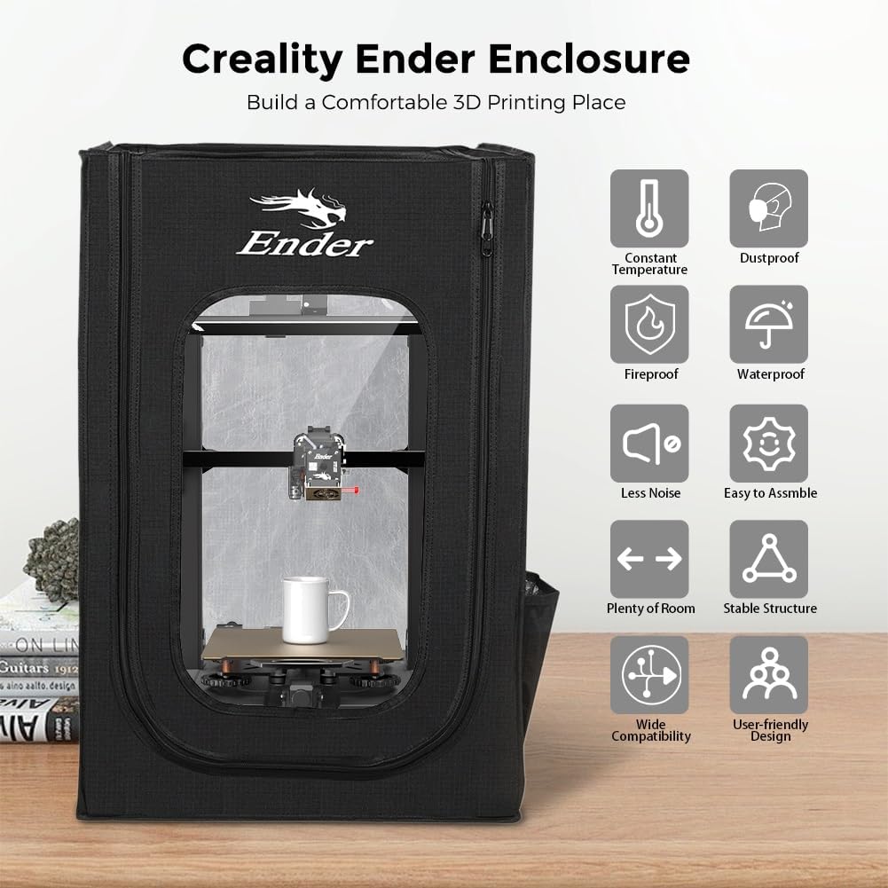 Creality Custodia Ender3 Ignifuga e Antipolvere 480x600x720mm - immagine 2